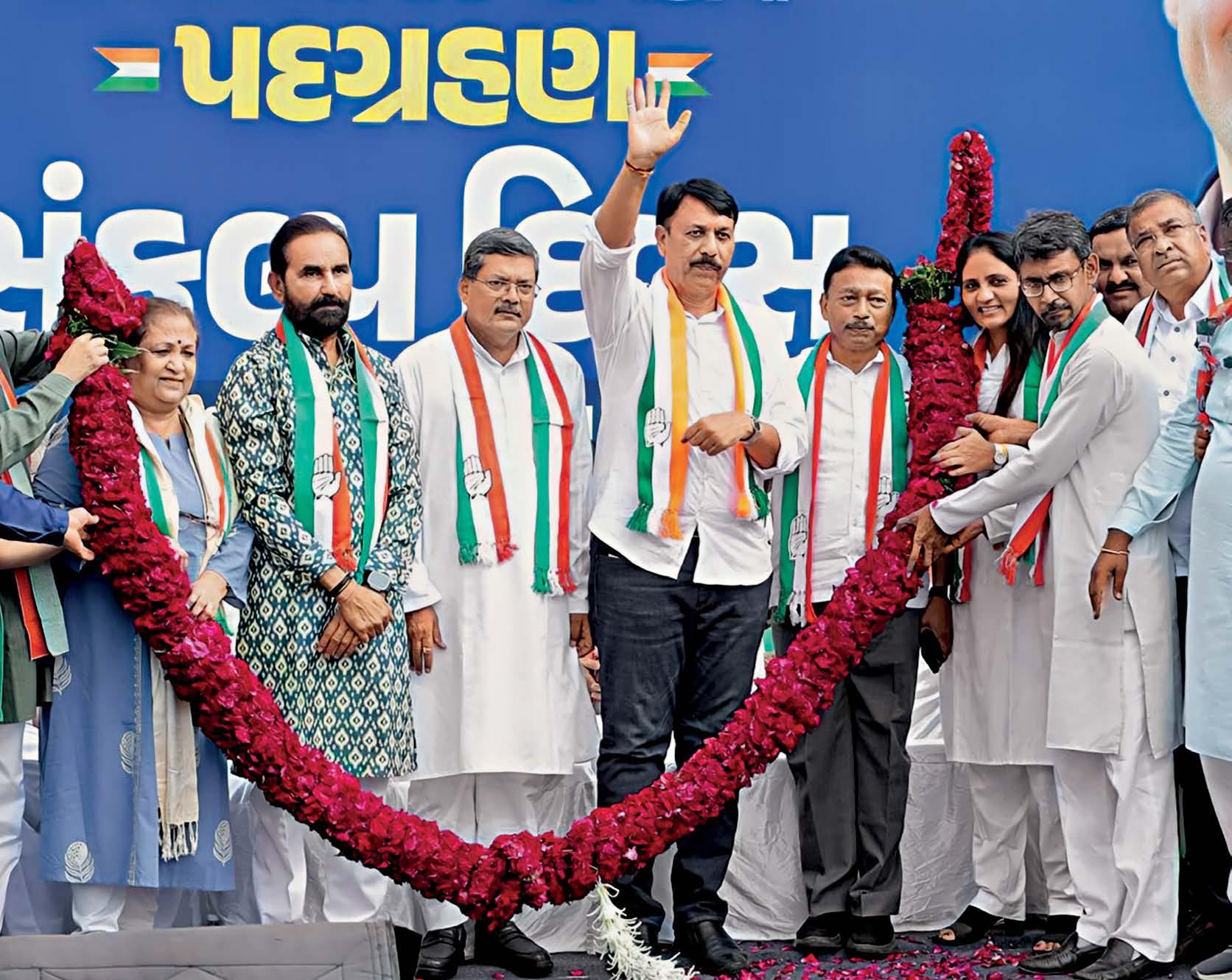 CHAVDA FACES AN UPHILL CHALLENGE